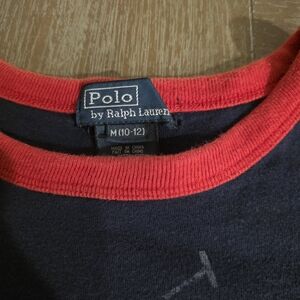 Polo by Ralph Lauren Boys Tee in Navy and Red